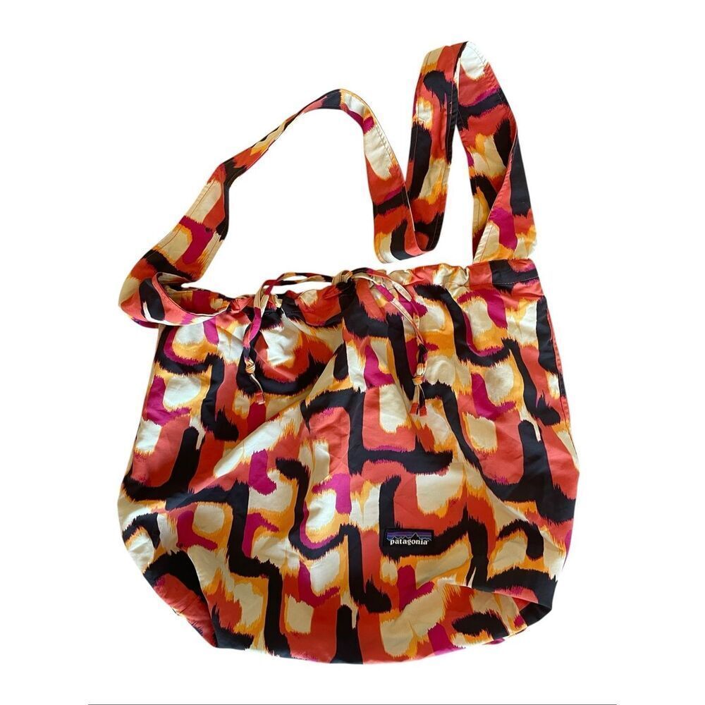 Patagonia Carry Y’All Nylon Crossbody Shoulder Tote Bag Rare Discontinued